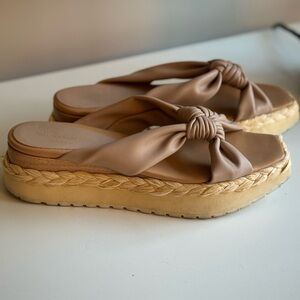 Paloma Barcelo Tan Espadrille Espadrilles (fits size 9)